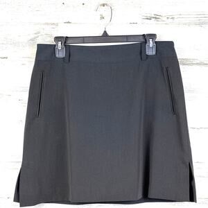 Sport Haley Womens 10 Gray Golf Skort Pocket Athletic Tennis Play Sport Mini